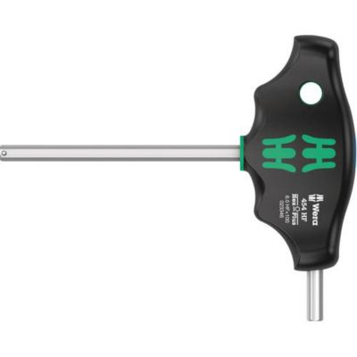 Wera 454 HF Tournevis à poignée transversale Hex plus 6 mm lame 100 mm