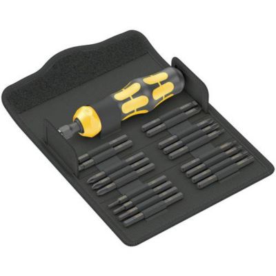 Wera Kraftform Kompakt 900 Set 1 05018110001 Jeu porte embouts 14" 6 3 mm 19 pièces