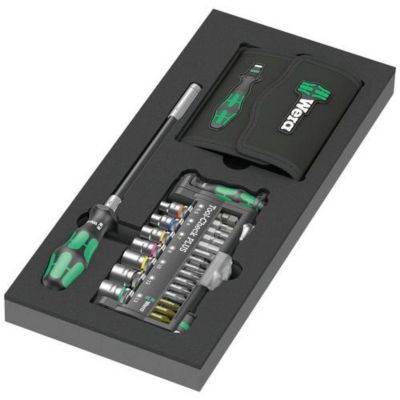 Module doutils WERA 9750 57 pièces Tool Check PLUS Kraftform Kompakt