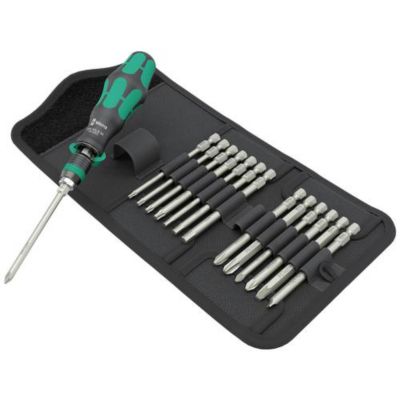 Wera Kraftform Kompakt 838 RA R Set 1 05051061001 Jeu dembouts 15 pièces cruciforme Phillips vis Pozidriv TORX 6