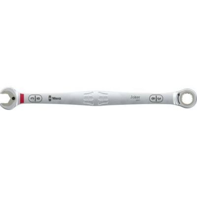 Wera 6007 Joker Clé mixte à cliquet 24 mm version longue 390 mm