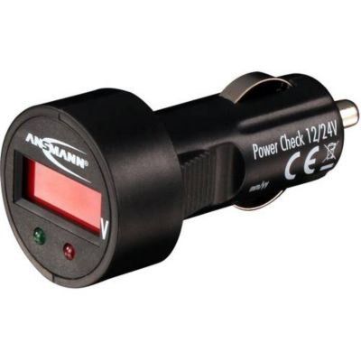 Voltmètre testeur ANSMANN DC 12 24V Garantie Intérieur - vue 3