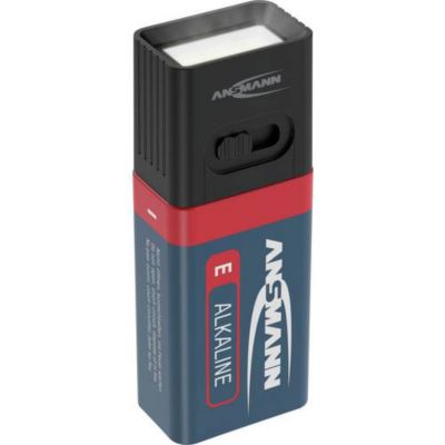 Lampe de poche LED COB ANSMANN Mini 60 lm Portée 11 Batterie 9V