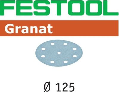 Disques abrasifs STF D1258 P180 GR 125 mm 8 trous boîte de 10