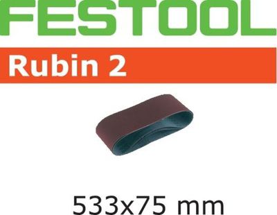 Abrasif en bande FESTOOL RU2 533 x 75 mm P100 Hautes performances pour le bois