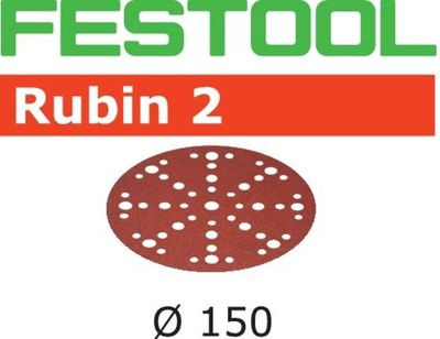 Festool Disques abrasifs D150 P80 Lot de 10