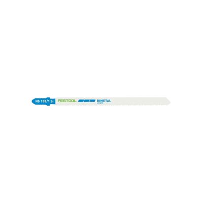 Lame de scie sauteuse FESTOOL HS 1051 BI5 Acier bi métal 105 mm 5 lames