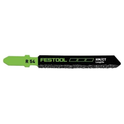 Lame de scie sauteuse R 54 G Riff en carbure rapporté 54 mm découpe fine céramique référence 204344