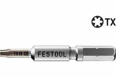 Embout Torx TX 1550 CENTRO2 2 pièces embouts CENTROTEC pour vissage matériaux