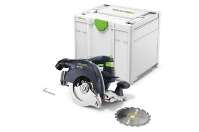 Scie circulaire à capot basculant sans fil HKC 55 EB