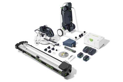 Scie à onglets radiale sans fil FESTOOL KAPEX KSC 60 EB 5.0 I UG Set 2 batteries 5.0 Ah 577958