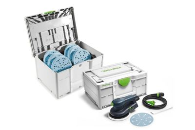 Ponceuse excentrique ETS EC 1505 EQ SYS GR FESTOOL systainer dabrasifs SYSTAINER 578272 - vue 2