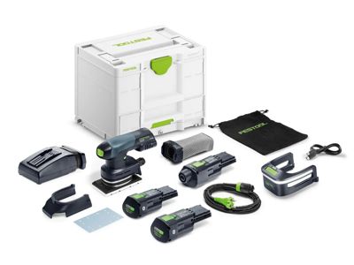 Ponceuse vibrante sans fil RTSC 400 3.0 I SET 18 V 3 0 Ah 1 4 kg