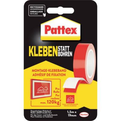 Ruban adhésif double face Pattex PXMT2 x 1.5 x 19 mm 1 pc - vue 2