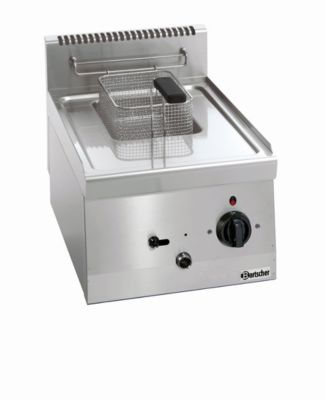 Friteuse professionnelle électrique - 6 litres avec robinet de vidange - Bartscher