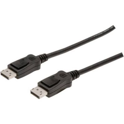 Câble DisplayPort Digitus AK-340100-050-S 5,00 m noir - DisplayPort mâle/mâle, cuivre AWG 28