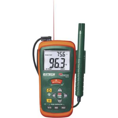 Extech RH101 thermo-hygromètre avec thermomètre infrarouge