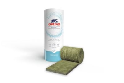 Panneau roulé laine de verre cloisons URSA Serenity 10 x 0,6 m Ép. 7 cm R. 1,75 m².K/W