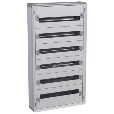 401806 Legrand Tableau De Distribution Isolant Xl3 160 - 6 Rangées De 24 Modules - Tout Modulaire Prêt à L'emploi