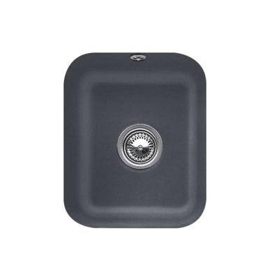 Evier 1 bac VILLEROY ET BOCH Cisterna 45 CeramicPlus avec vidage automatique