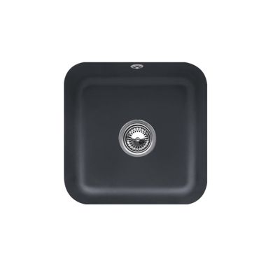 Evier 1 bac VILLEROY ET BOCH Cisterna 50 CeramicPlus avec vidage manuel