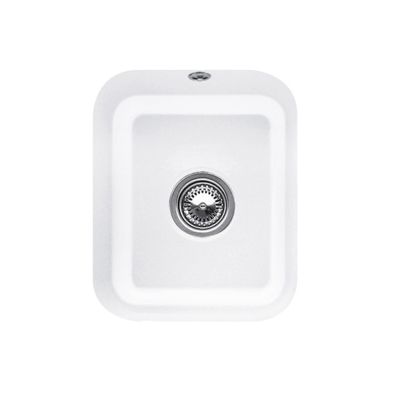 Evier 1 bac VILLEROY ET BOCH Cisterna 45 CeramicPlus avec vidage manuel