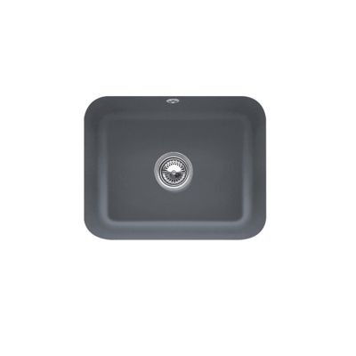 Evier 1 bac VILLEROY ET BOCH Cisterna 60C CeramicPlus avec vidage manuel