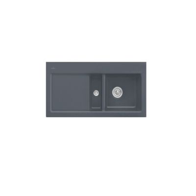 Evier VILLEROY & BOCH Subway 60 1 cuve 12 Vidage automatique
