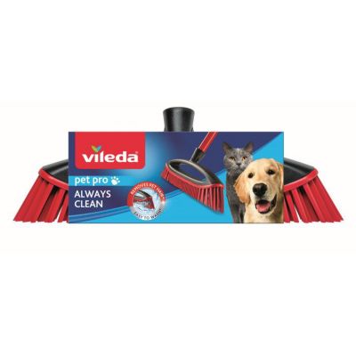 Balai caoutchouc Pet Pro Vileda Poils d'animaux sans manche