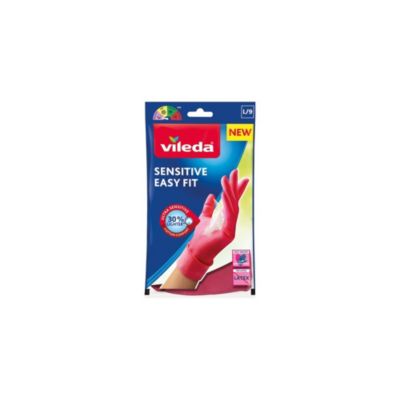 Vileda Sensitive Easy Fit Gants de ménage Taille /9 Latex naturel