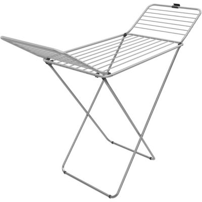 Séchoir à Linge Etendage pliable avec ailes 189 x 56 x 94 cm Fil anti plis VILEDA