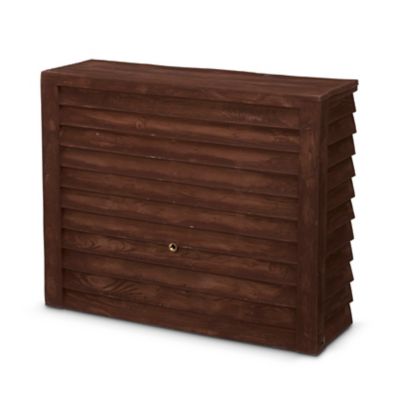 Récupérateur d'eau mural Garantia Woody bois clair 350L