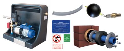 Lot pompes maison premium Graf 1500 L - 3000 L - 5000 L