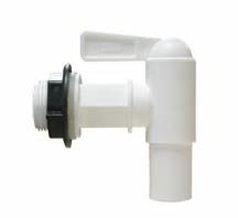 Robinet de vidange DN 18 Garantia blanc