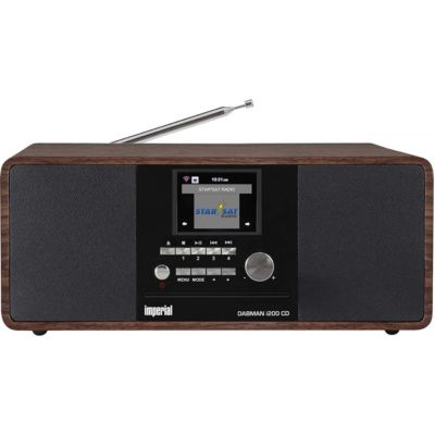 Imperial Radio CD Multifonctionnelle DAB+ / FM / Internet / Bluetooth DABMAN i200 en Bois - vue 2
