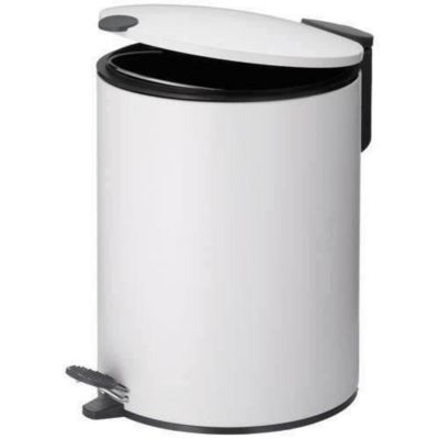 Kela Poubelle de salle de bain Mats - 5 L - Mats - 27cm - Métal Argent - vue 3