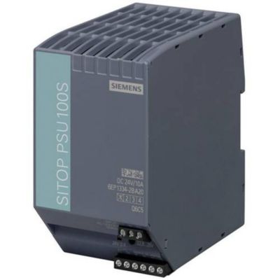 Alimentation rail DIN Siemens SITOP PSU100S 24 V/ 24 VDC 1 x