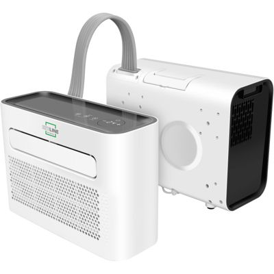 Remko Climatiseur Mobile Split Idéal Pour Caravanes Et Campings Skc 150 Blanc - vue 5