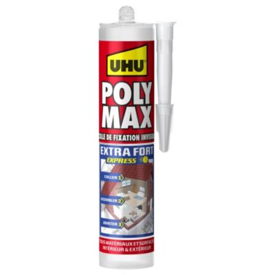 Colle mastic extra forte express UHU invisible - vue 2