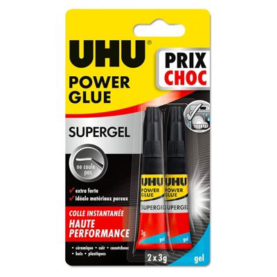 UHU Tube de colle gel Power Glue