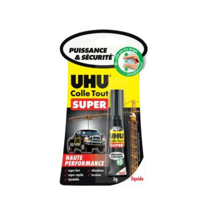 Colle UHU Colle Tout Super format liquide 3 grammes - vue 2