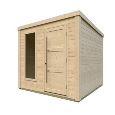 Abri de jardin Samtida Ep. 2,8 cm surface extérieur 6,73 m²