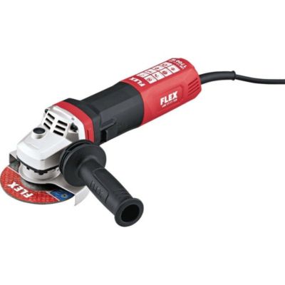 Meuleuse dangle 1700 watts avec frein + vitesse variable Ø125 mm LBE 17 11 125 FLEX avec accessoires 447668