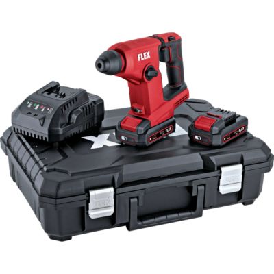 Flex FHE 1 16 18.0 EC TC 2.5Set SDS Plus Marteau perforateur sans fil 5 Ah 8 Ah sans batterie