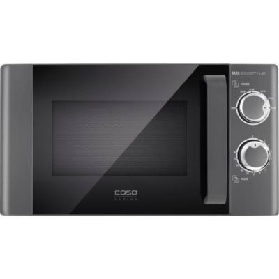 Caso Micro-ondes M20 ECOSTYLE noir 700 W, 20 L, minuterie 30 min