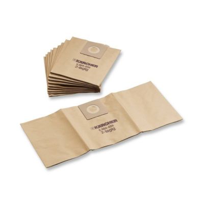 Karcher Pro Sacs papier filtrants pack 300 - 2 couches BIA-C, classe M, réf. 69043370
