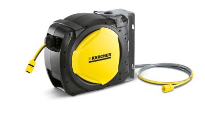 Dévidoir mural automatique Karcher équipé avec tuyau d'arrosage L.20 m