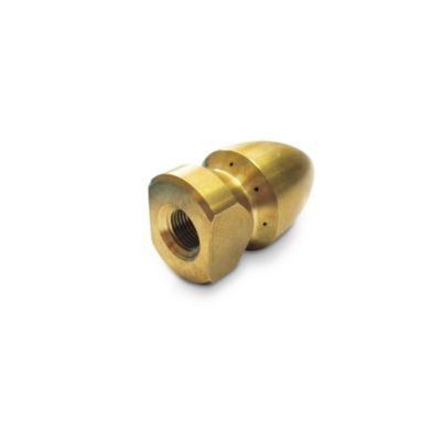Buse de nettoyage canalisations Karcher 080 réf. 57630870 - raccord R 1/8" - 4 jets arrière