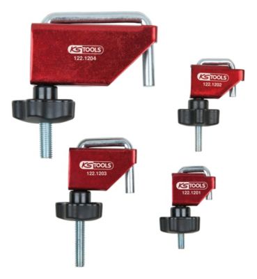 KS Tools - 122.1200 - Jeu de pinces à clamper, 4 pcs