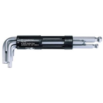 KS TOOLS - 151.2100 - Jeu de 8 clés mâles 6 pans à tête sphérique longues, 2 à 10 mm